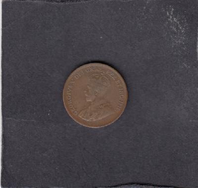 Beschrijving: 1 Cent GEORGIUS V